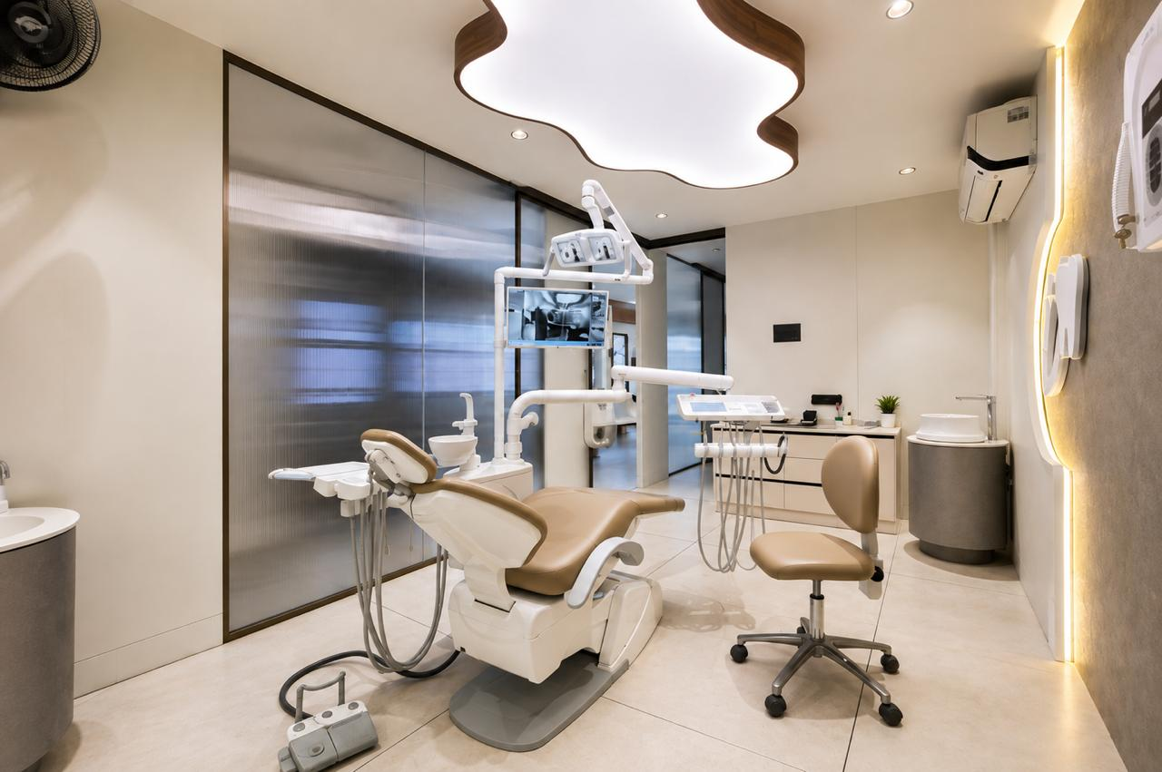 Modern iDental treatment suite with dental chair